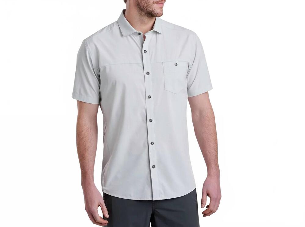 NEW KUHL optimizr short sleeve shirt in overcast